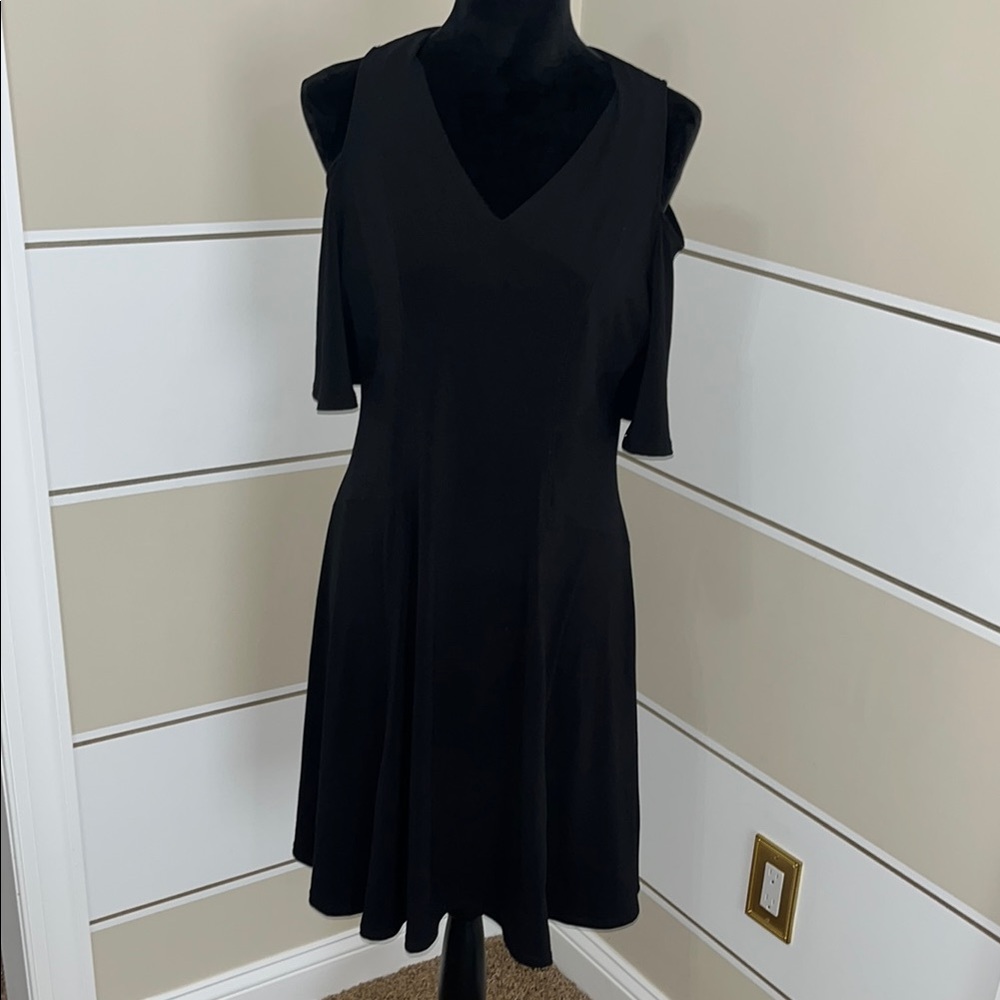 Chic One Shoulder Black Dress